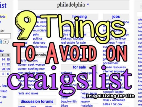 Avoid Items on Craigslist