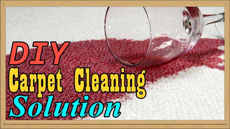 DIY carpet cleaning solution