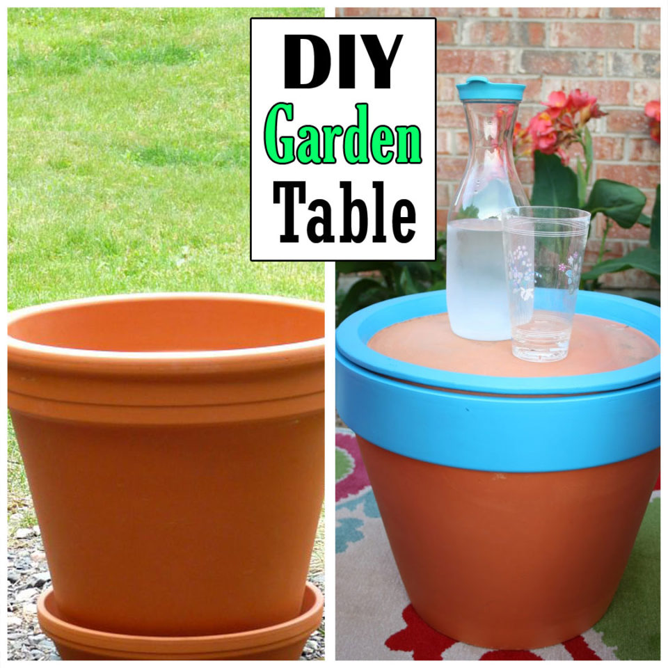 DIY Garden Table Plans Frugal Living for Life